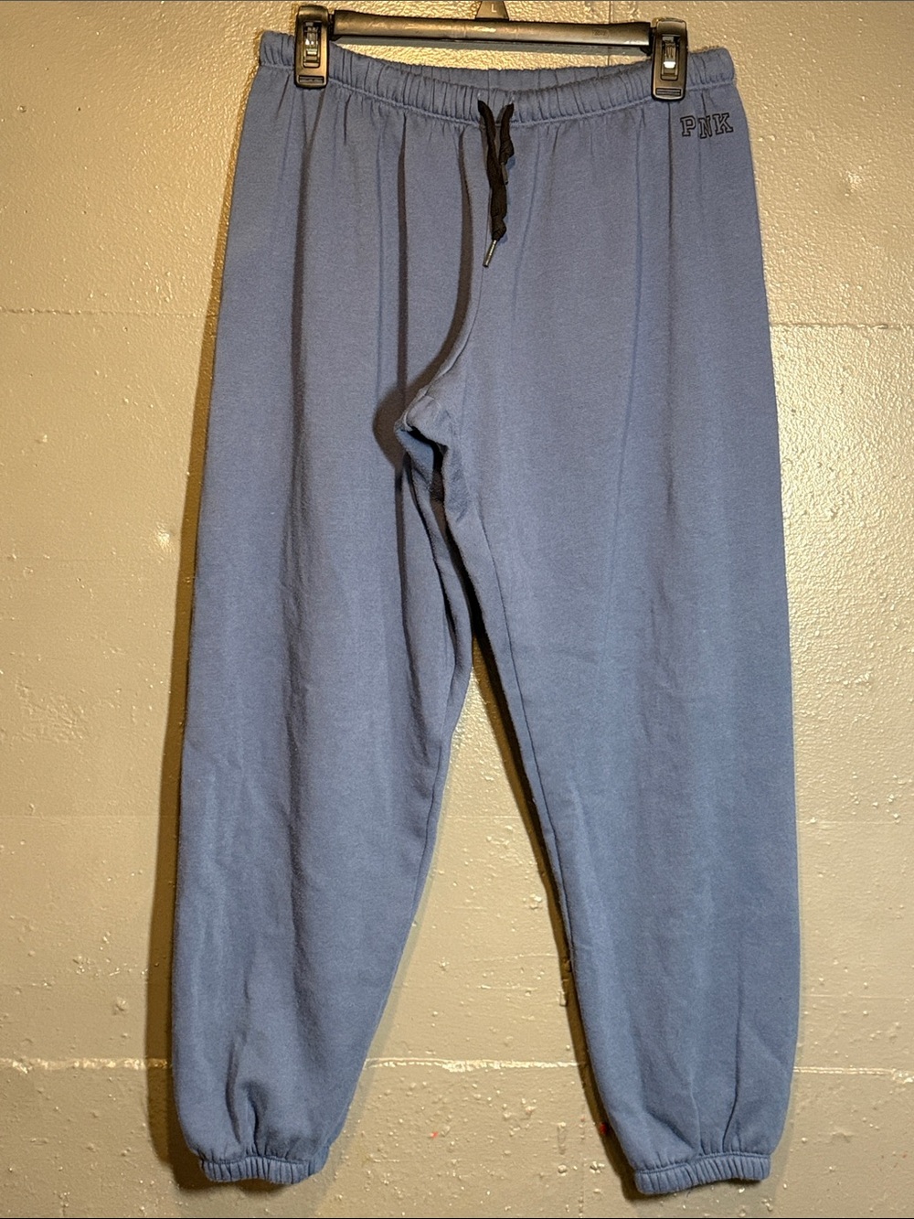 PINK Victoria's Secret Women’s Slate Blue Fleece Joggers